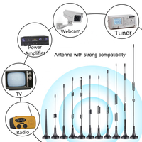 Antenne de Communication GSM à Gain Élevé 5 dBi Personnalisée (avec Base Magnétique) Antenne Extérieure Parabole Wi-Fi 2G+3G+4G+5G IP67