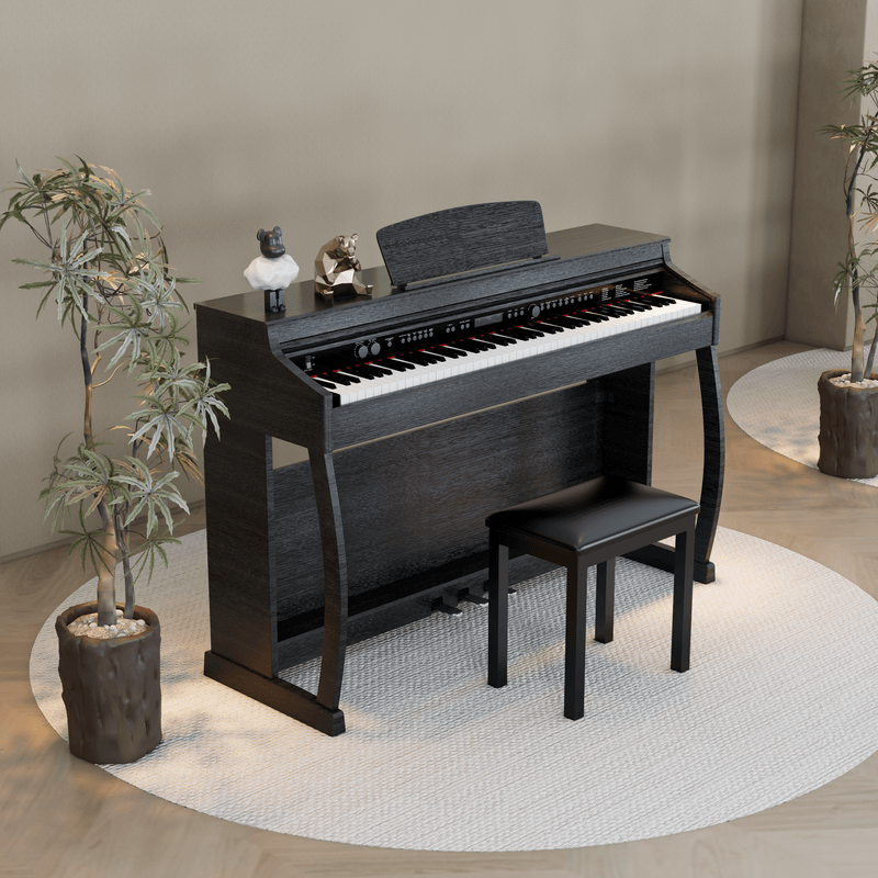 Taburete individual negro