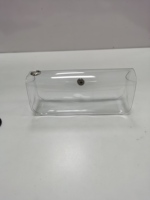 Bolsa de Embalaje Cosmética de PVC, Bolsa Pequeña con Cierre para Regalo, Bolsa de Eva con Botón para Guardar Joyas, Estuche para Gafas de Sol