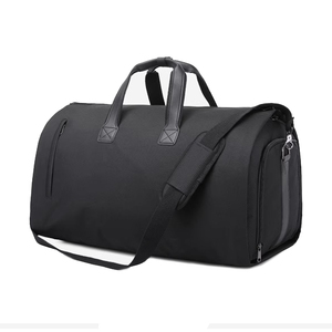 Du lịch da phù hợp với tàu sân bay phù hợp với túi may mặc 2 trong 1 treo vali phù hợp với túi du lịch người đàn ông phụ nữ kinh doanh du lịch túi may mặc - Product Image 4