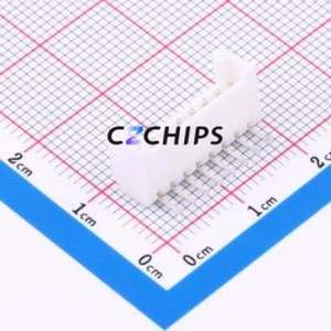 BX-HY2.0-8PWZ Wire-to-Board Pin Header Bent Lead Through Hole,P=2mm Connector 1x8P 2mm Right Angle Insert HY - Product Image 1