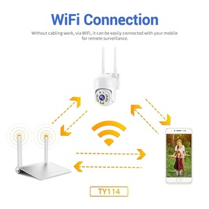 Prix bas 2MP Mini caméra Wifi 360 Action pleine couleur Vision nocturne interphone bidirectionnel société caméras <span class=keywords><strong>de</strong></span> sécurité - Product Image 2