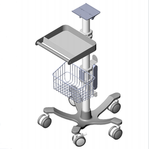 Carro Móvil para Monitoreo de Signos Vitales, Monitor de Pacientes, Carro de Hospital para Atención Médica, Soporte para Monitor de Hospital - Product Image 6