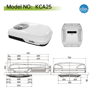 Nouveau <span class=keywords><strong>prix</strong></span> usine Climatiseur de toit 220V pour camion et <span class=keywords><strong>camping</strong></span>-<span class=keywords><strong>car</strong></span> 10000 BTU Compresseur Inverter Contrôle intelligent ODM pour - Product Image 3