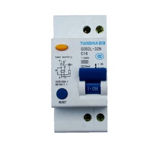 Giá thấp 2-cực c32a 60Hz Mini ngắt mạch Trái Đất rò rỉ <span class=keywords><strong>ELCB</strong></span> RCCB RCBO bền nhựa và đồng - Product Image 4