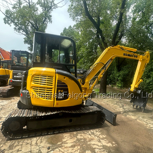 Б/у мини-экскаватор Komatsu PC50MR-2, 5 тонн, оригинал из Японии, с нулевым выносом задней части, компактный экскаватор PC50 5T, малый экскаватор для сада - Product Image 4