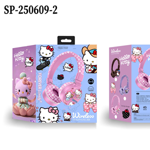 SP-250609-2 Tai nghe over-ear họa tiết Hello Kitty mới | Thiết kế thời trang, nhiều màu sắc - Product Image 1