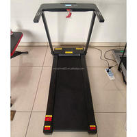 Tapis roulant pliable électrique Zoshine avec écran LED, tapis roulant en acier, programme d'exercice, moniteur de fréquence cardiaque