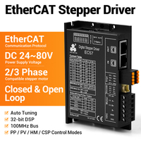 Controlador de Motor Paso a Paso EtherCAT EC57 24~80VDC 5.6A para Grabado CNC, Corte Láser, Plotter, Ensamblaje Automático, Fabricante OEM ODM