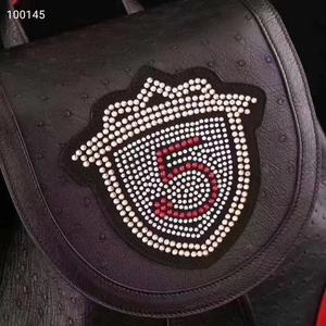 Men's Genuine Leather Fashion <b>Backpack</b> 20-35L Capacity Flip Cover Closed Curved Shoulder Strap <b>Multi</b> Functional Portable Design - Product Image 2