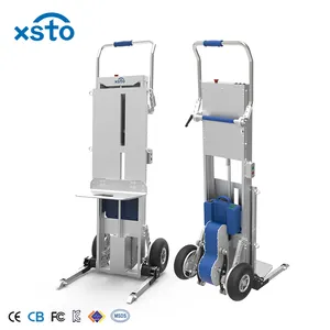 Xsto SCL170A Trap Klimmer + Lifter 2 In 1 Ontwerp Handler Elektrische Batterij Zware Trap Klimmen Hand Truck Trolley