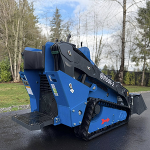 Gran Venta de Minicargador Económico con Trituradora Forestal para Uso Doméstico, Minicargador Hidráulico Pequeño de Orugas en Venta - Product Image 5