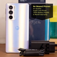 Teléfono Inteligente Motorola Edge 30 Pro Desbloqueado Original, Cámara de 50MP con OIS, Batería de 4800mAh, Versión Global 5G, Reacondicionado, Venta al Por Mayor Económica