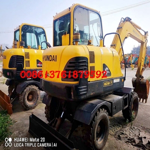 รถขุดขนาดเล็ก Hyundai R60W-7 รุ่น R60 พร้อมเครื่องยนต์ยันมาร์ ความจุบุ้งกี๋ 0.2 ลูกบาศก์เมตร ผลิตในเกาหลีใต้ - Product Image 4