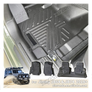 Alfombrillas para Coche Suzuki <span class=keywords><strong>Jimny</strong></span>, TPE, LHD, 5D, para Suzuki <span class=keywords><strong>Jimny</strong></span> JB64 JB74 JB64W JB74W 2024 2023 2022 2021, Juego Completo de Alfombrillas para Asientos y Piso - Product Image 3