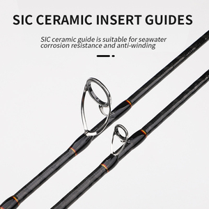 Topline Slow Pitch Jigging Angelrute Salzwasser Carbon Massivfaser Leichte Jigging Rute Carbon Rock Fishing Jigging Ruten - Product Image 4