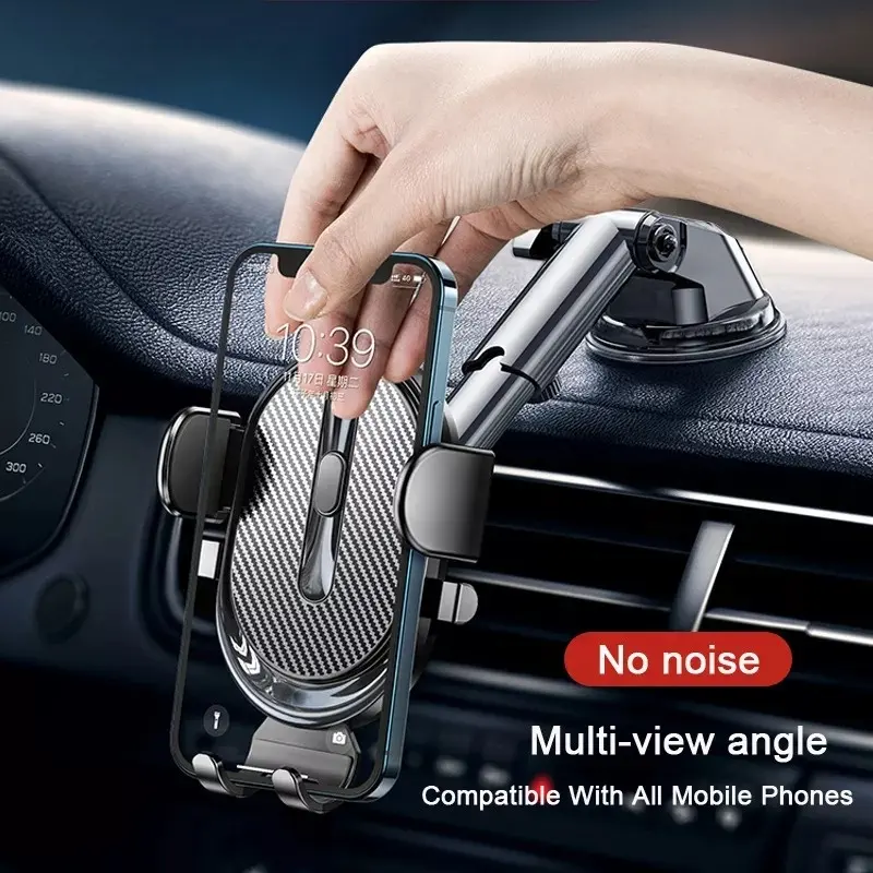 Araba telefon tutucu evrensel araba cep telefon tutucu standı montaj standı GPS iPhone 12 11 Pro Xiaomi Huawei Samsung