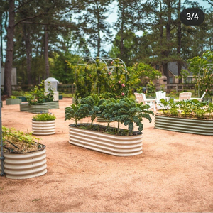 Pots de fleurs et jardinières à fond ouvert pour lit de jardin surélevé en acier galvanisé pour l'extérieur - Product Image 6