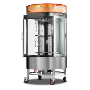 Commercial Gas and carbon dual use convection oven gas Voltage 220v/380v Productivity 5kg/h duck roasting machine