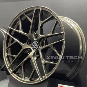 ล้อฟอร์จ XINLAI Custom 6061-T6 ขนาด 17-24 นิ้ว 20x9 21x9.5 5x112 สีดำลายสปอร์ต สำหรับ Audi A6 S6 RS6 C7 C8 - Product Image 1