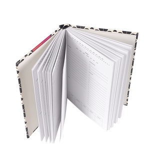 Cuaderno de cuero PU personalizado, organizador de Agenda, planificador, libro de tapa dura, servicio de impresión barato disponible, arte de papel Kraft de cartón - Product Image 5