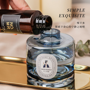 Hesshes <b>Reed</b> <b>Diffuser</b> 100Ml Long Lasting Fragrance Home Indoor Air Freshener With Rattan Sticks - Product Image 2