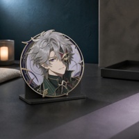 Badge personnalisé en émail dur, rond, personnage d'anime masqué, épinglette, accessoire de jeu, objet de collection pour fans