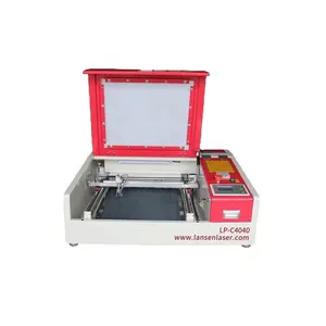 Machine de découpe laser mini petite taille gravure laser 4040 Machine de gravure 40w/50w/60W laser CO2 pour contreplaqué de bois acrylique