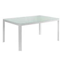 derne 7 pièces patio Restaurant salle à manger ensemble meubles extérieur 6 places jardin table en aluminium et chaises en vente