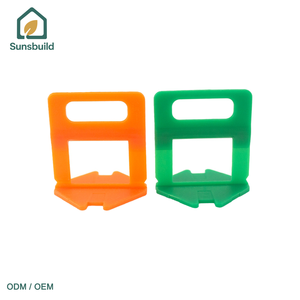 Sunsbuild Professional Tile Leveling Clips Wedges-High Quality 20mm Ceramic Tile Spacers Waterproof <b>Floor</b> Tile <b>Accessories</b> - Product Image 3