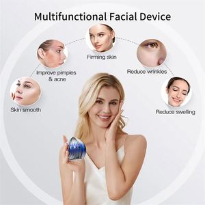 Instrumento de belleza de fotones de melocotón de mano Dispositivo de enfriamiento facial para estiramiento de la piel y tecnología de estiramiento facial antienvejecimiento - Product Image 6