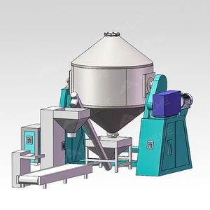 Mezclador de polvo, licuadora Industrial, mezclador Nauta de tornillo de doble cono para fertilizante de polímero, polvo de café antiséptico para alimentos - Product Image 6