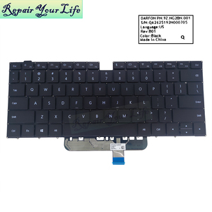<span class=keywords><strong>Tastiera</strong></span> per Laptop retroilluminata inglese per <span class=keywords><strong>Huawei</strong></span> MateBook D 14 NbB-WAH9 NbB-WAH9P NbB-WAE9P NbB-WAQ9R <span class=keywords><strong>tastiera</strong></span> Nbl-WAQ9R nuova nera - Product Image 2