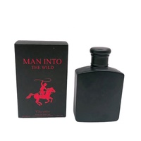Parfum pour homme en vaporisateur de poche longue durée, noir pur, fabriqué en usine