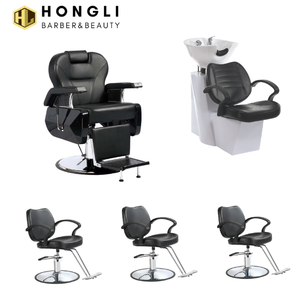 Màu hồng cũ cổ điển salon tóc thiết bị đồ nội thất cắt tóc ghế người đàn ông - Product Image 2
