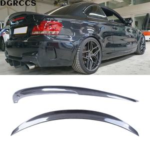 Per <span class=keywords><strong>BMW</strong></span> <span class=keywords><strong>serie</strong></span> <span class=keywords><strong>1</strong></span> E82 Coupe berlina P stile fibra di carbonio Spoiler posteriore bagagliaio ala 2007-2013 in fibra di carbonio - Product Image 1