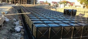 Réservoir de récupération d'<span class=keywords><strong>eau</strong></span> de pluie en acier galvanisé enterré, réservoir modulaire sectionnel boulonné HDG pour jardin - Product Image 6