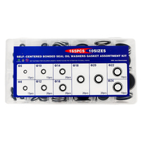 Metall-Gummi-Verbundunterlegscheibe mit NBR FKM Gummi M6 M8 M10 M12 M14 M16 Dichtungs-Unterlegscheibe