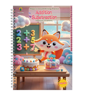 Nuevo inglés groove Book Pen Control Training Drawing Book Stick Figure Children's Enlightenment Pictures - Product Image 4