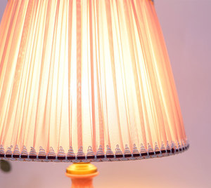 Настольная лампа JACKSUN в винтажном стиле, розовая, с кристаллической глазурью, керамическая, среднего размера, ретро, для девочек, ночник, свадебное атмосферное освещение - Product Image 4