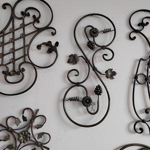 Großhandel Schmiedeeisen Zier rosetten für Zäune Garten dekorationen im Freien - Product Image 5