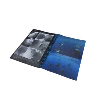 Hochwertiger Tyvek-Broschüren-Druck, Wasserfestes Wire-O-Heft, Vollfarbiger PVC-Taschenbuch-Spiralbindung-Druck - Product Image 4