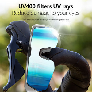 Lunettes de soleil intelligentes à charge rapide Type-C, Bluetooth 5.3, audio sans fil, verres dégradés UV400, pour course à pied et pêche en extérieur - Product Image 6