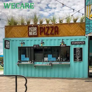 Prefabricated Container Restaurant Container Bar With Fully Equipped Kitchen Prefab Restaurant Outdoor Container Restaurant