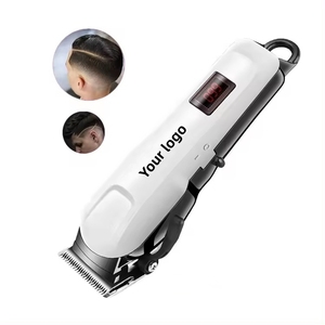 Tondeuse à Cheveux Électrique Professionnelle Personnalisable pour Hommes, Rechargeable, avec Écran LCD, pour Barbe et Cheveux, Rasoir et Machine de Coupe - Product Image 1