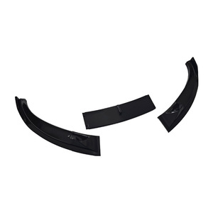 ลิ้นกันชนหน้า BMW E60 แบบ 3 ตอน สีดำ ABS สำหรับซีรีย์ 5 M5 ปี 2005-2011 - Product Image 3