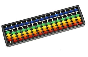 13 Robs abaco di plastica strumento di aritmetica di Soroban strumento di aritmetica di apprendimento del bambino aiuto di calcolo giocattoli abaco in vendita - Product Image 4