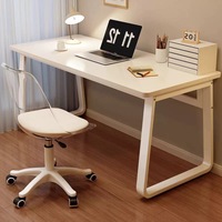 Bureau d'e-sport moderne et simple pour la maison, bureau réglable en hauteur, bois, petit appartement, location de maison, modèle