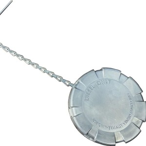 Tapa del tanque de combustible sin bloqueo, sólida, de 3 en 1/2 pulgadas, para camiones Kenworth, solo para tanques diésel con ventilación térmica - Product Image 2