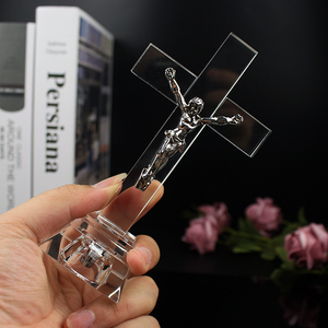예수님 십자가 <span class=keywords><strong>LED</strong></span> 라이트 예수상 크리스탈 십자가 - Product Image 4